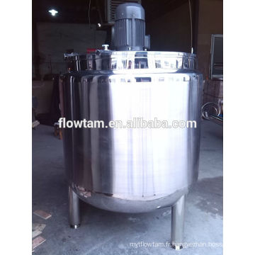 Réservoir de mélange chimique industriel (chauffage électrique à vapeur et refroidissement par eau)